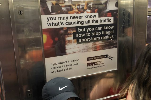 Why would anyone taking the subway care about car traffic?!